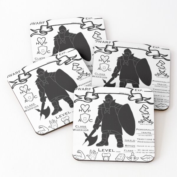 Item preview, Dwarf Stats  designed and sold by wdarbydesigns.