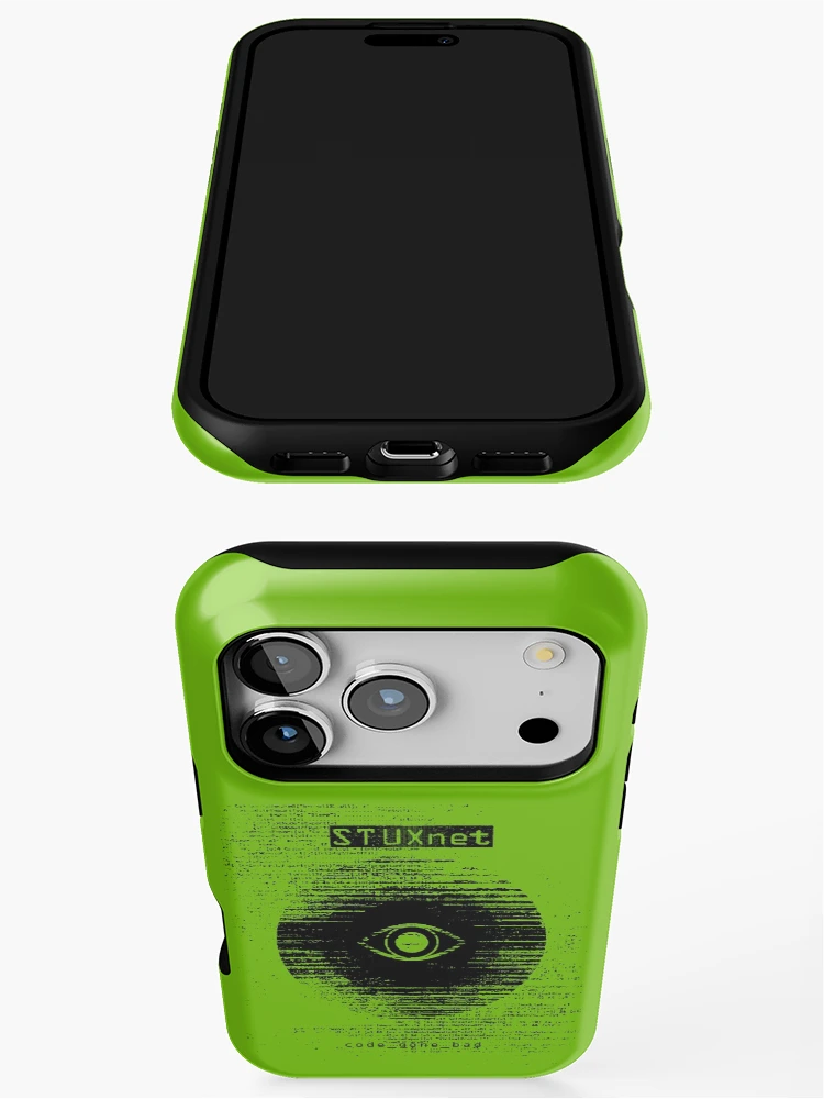 Thumbnail 3 of 4, iPhone Case, STUXNET. Code Gone Bad. designed and sold by danry.
