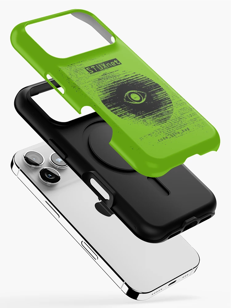 Thumbnail 2 of 4, iPhone Case, STUXNET. Code Gone Bad. designed and sold by danry.