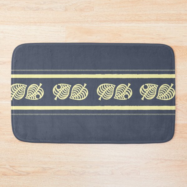 Item preview, Nook Leaf Aloha Logo - Yellow and Grey/Blue Hand-drawn Style  designed and sold by TheMajesticGoat.