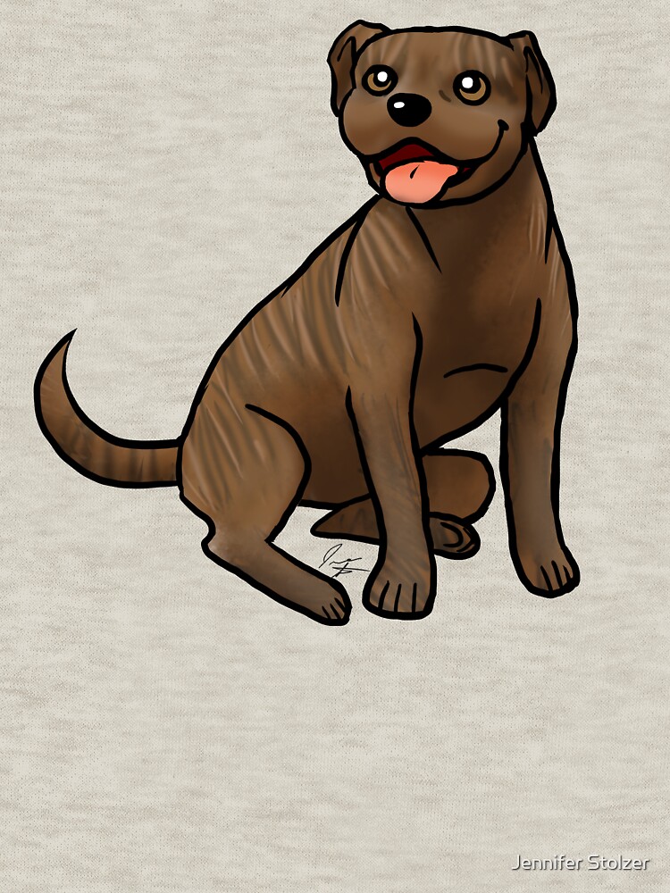 American Pit Bull Terrier - Brindle by jameson9101322
