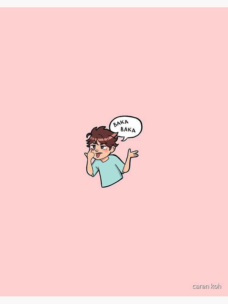 Oikawa Baka Art Board Print By Carenkoh Redbubble