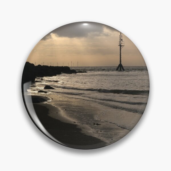 Item preview, Evening Seacape Over River Mersey Estuary, Wirral ,Merseyside.England. designed and sold by ALEXANDER  STEPHEN PEMBERTON.