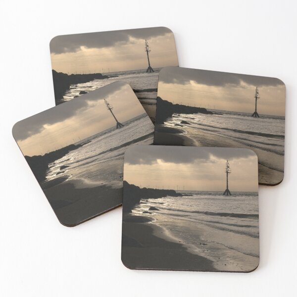 Item preview, Evening Seacape Over River Mersey Estuary, Wirral ,Merseyside.England. designed and sold by ALEXANDER  STEPHEN PEMBERTON.