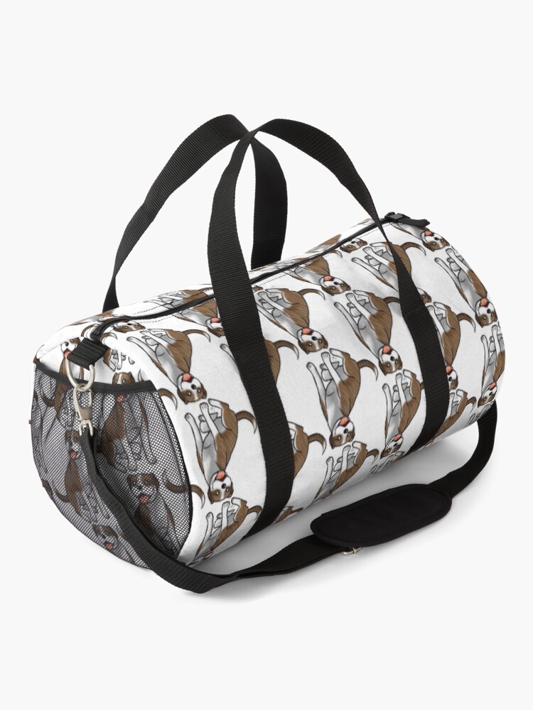 Alternate view of American Pit Bull Terrier - Brindle and White Duffle Bag