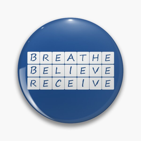 Item preview, Breathe Believe Receive designed and sold by BlueZenStudio.