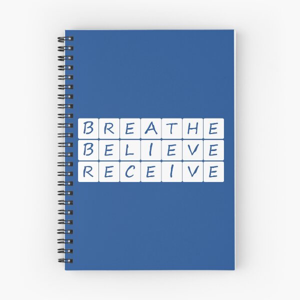 Item preview, Breathe Believe Receive designed and sold by BlueZenStudio.