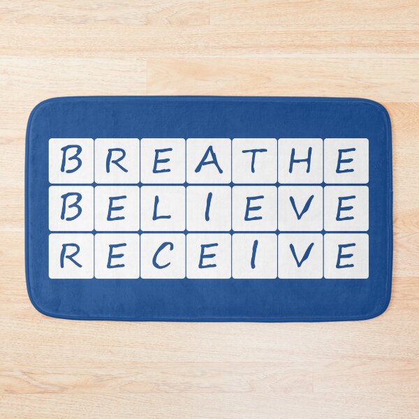 Item preview, Breathe Believe Receive designed and sold by BlueZenStudio.