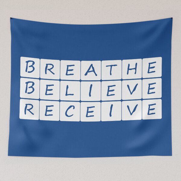 Item preview, Breathe Believe Receive designed and sold by BlueZenStudio.
