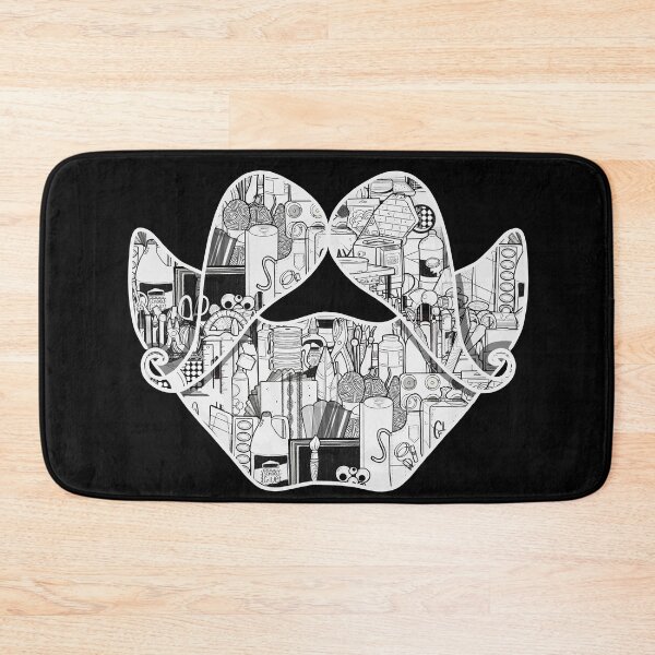 Item preview, Art Supplies Line Doodles Mustache and Beard designed and sold by thecraftace.