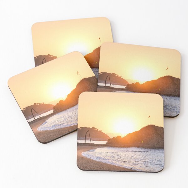 Item preview, Sunrise over the beach of Blanes designed and sold by Gaël FONTAINE.