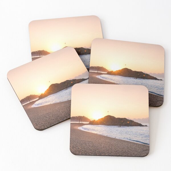 Item preview, Sunrise over the beach of Blanes designed and sold by Gaël FONTAINE.