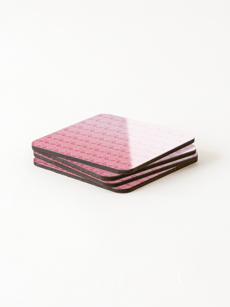 Thumbnail 4 of 5, Coasters (Set of 4), FLAMINGO designed and sold by ThingsShop.