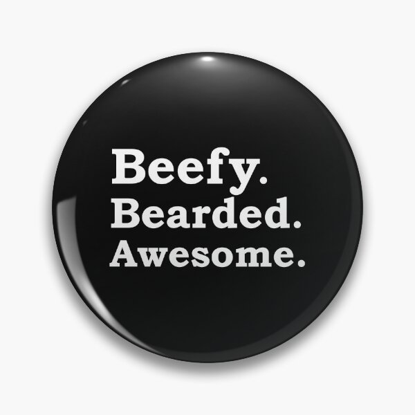 Item preview, Beefy Bearded Awesome Beard designed and sold by losttribe.