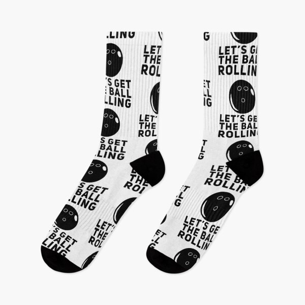 Item preview, Let's Get the Ball Rolling - Bowling Design designed and sold by HalpinDesign.