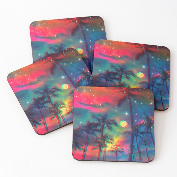 Item preview, Rainbow Palm Trees designed and sold by funhousejen.