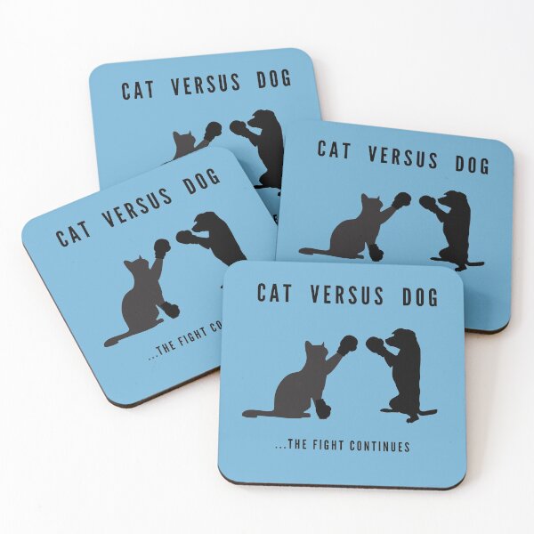 Item preview, Cat Versus Dog designed and sold by Linda La Guardia.