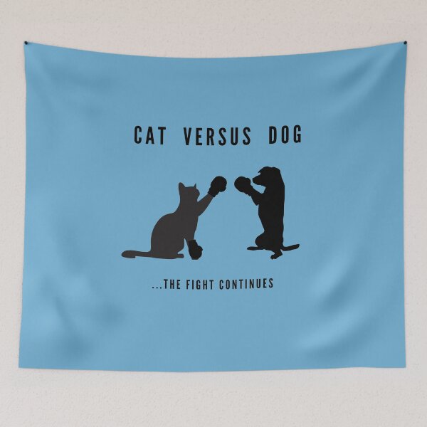 Item preview, Cat Versus Dog designed and sold by Linda La Guardia.
