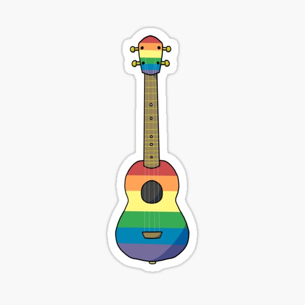 Item preview, Pride Ukulele designed and sold by FreshGamer05.