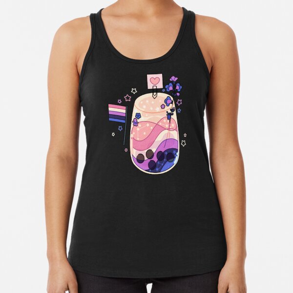 Genderfluid cocktail Racerback Tank Top