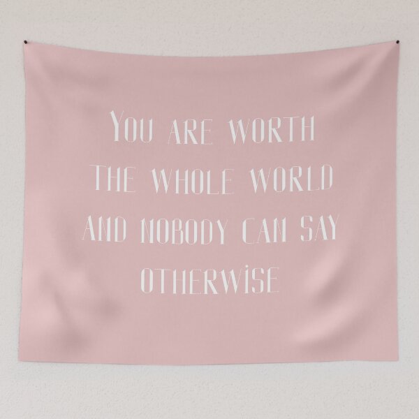 Item preview, You are worth the world designed and sold by Sikorae.