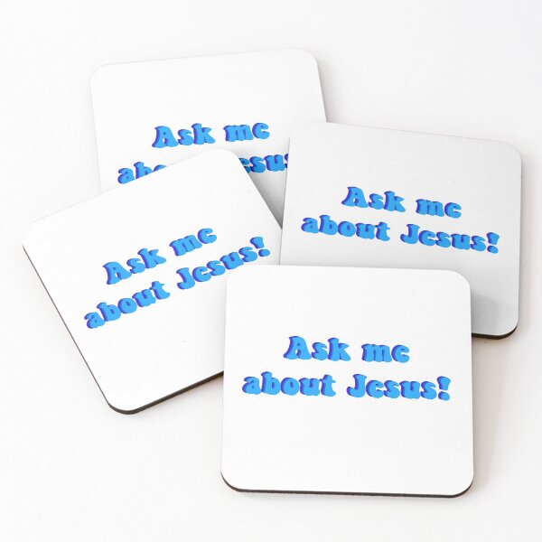 Item preview, Ask Me About Jesus! designed and sold by savsavsavv.