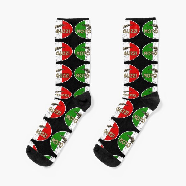 Moto Guzzi - Vintage Classic Motorcycle Logo Socks
