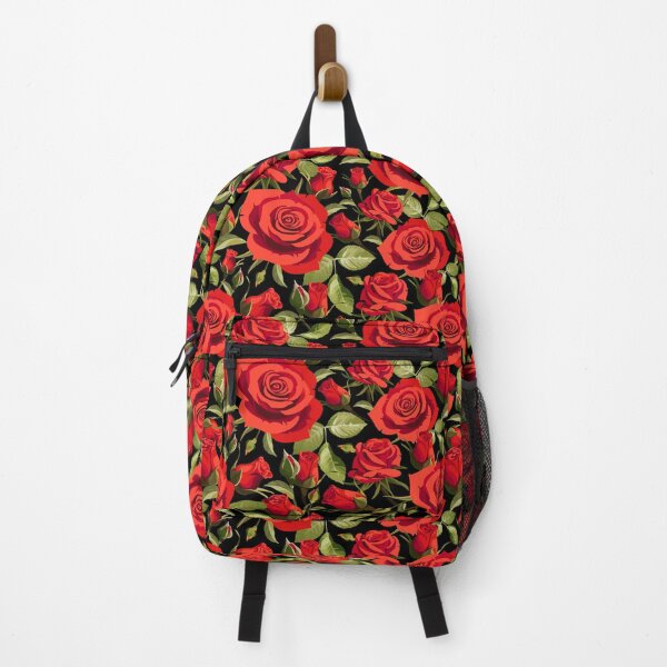 Item preview, Dozen Red Roses Rose Garden Print Pattern designed and sold by christianadams.