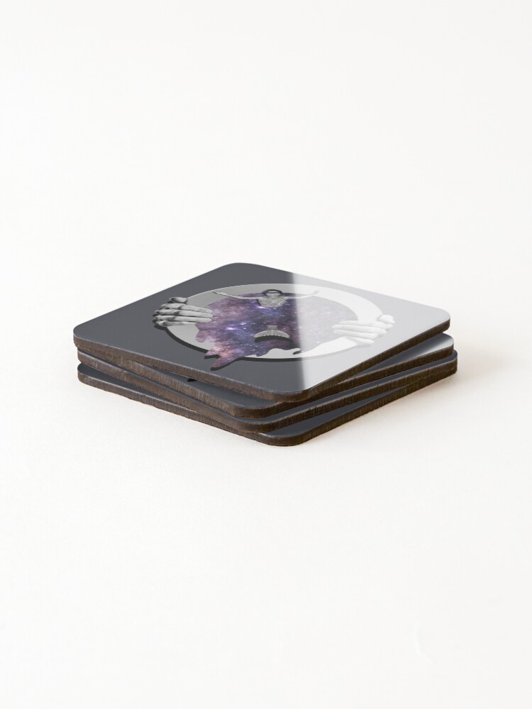 Thumbnail 4 of 5, Coasters (Set of 4), Galactic Bath designed and sold by Mathdex.