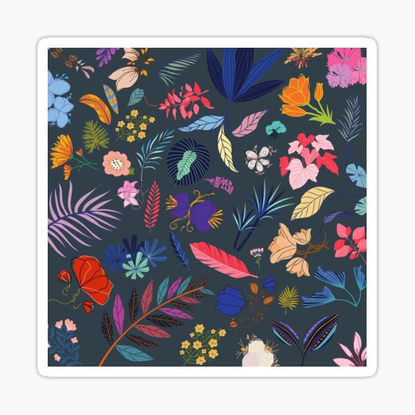 Vivid Plants Sticker