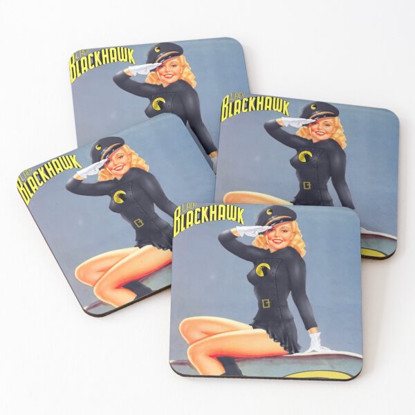 Item preview, Lady Blackhawk Pin-Up 01 designed and sold by TheWrightMan.