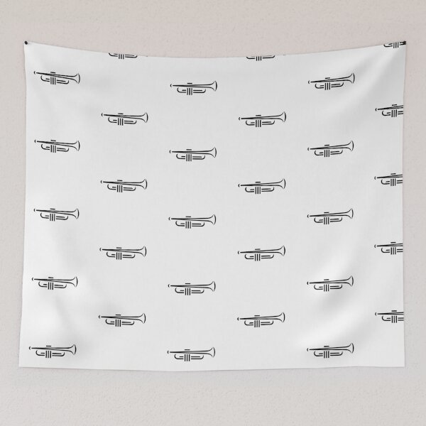 Item preview, Minimal Trumpet Logo designed and sold by HalpinDesign.