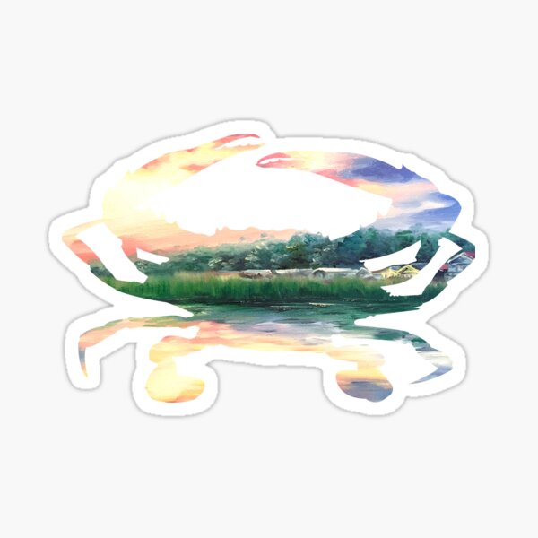 Item preview, Sunset Crab 2 designed and sold by kdoring.
