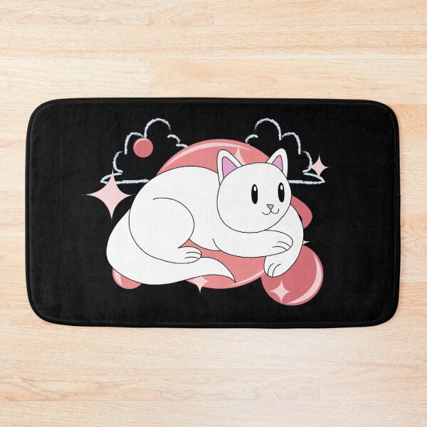 Item preview, Sparkling White Cat designed and sold by palaco210.