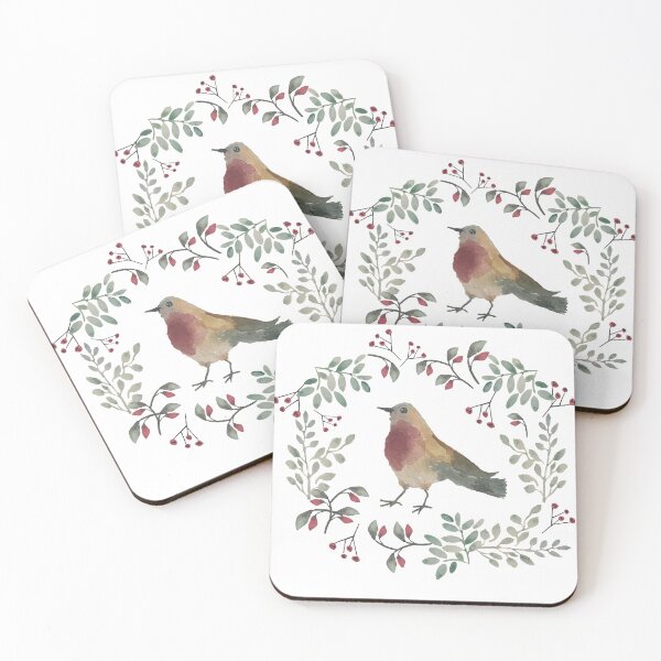 Item preview, Robin singing bird designed and sold by BeataKarlik.