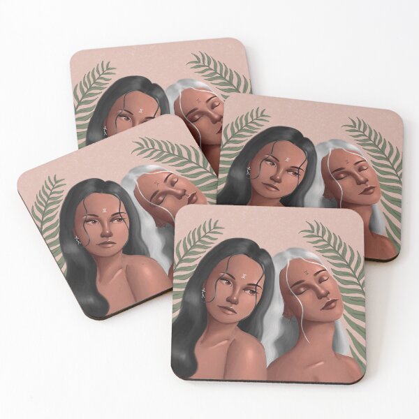Artikelvorschau, Als Zwilling wollte ich diesen Tierkreis personifizieren. Diese Frauen symbolisieren zwei Hälften, die zu einem Ganzen werden. Ich denke, Zwillinge haben zwei Seiten, die sie zu dem machen, was sie sind entworfen und verkauft von jesusperezart.