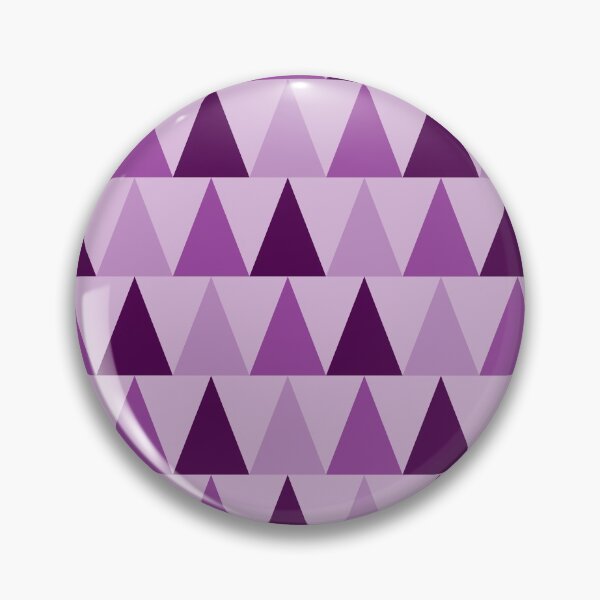 Item preview, Geometric Pattern Triangle Art in Purple designed and sold by Kelly Leung.