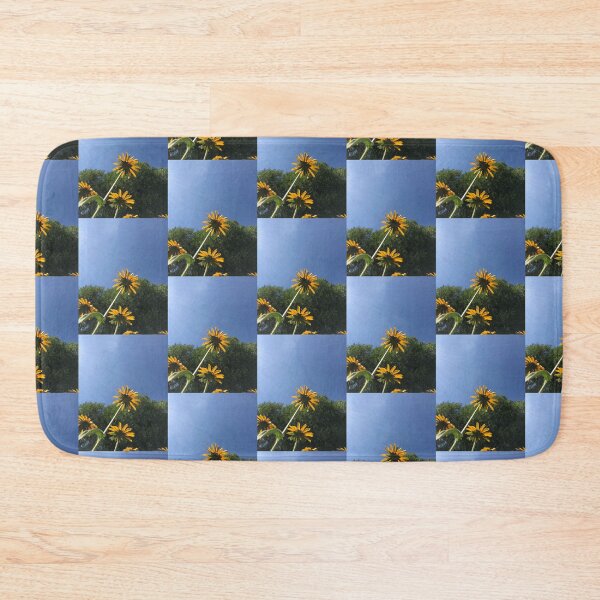 Item preview, Black-Eyed Susans, autumn yellow flowers, blue sky designed and sold by djrunnels.