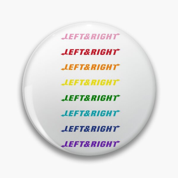 Item preview, SEVENTEEN Left & Right Rainbow Logo designed and sold by emilydinh.
