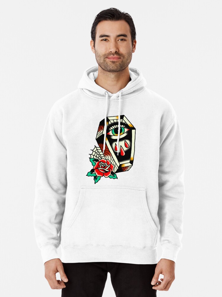 Huf rose online hoodie