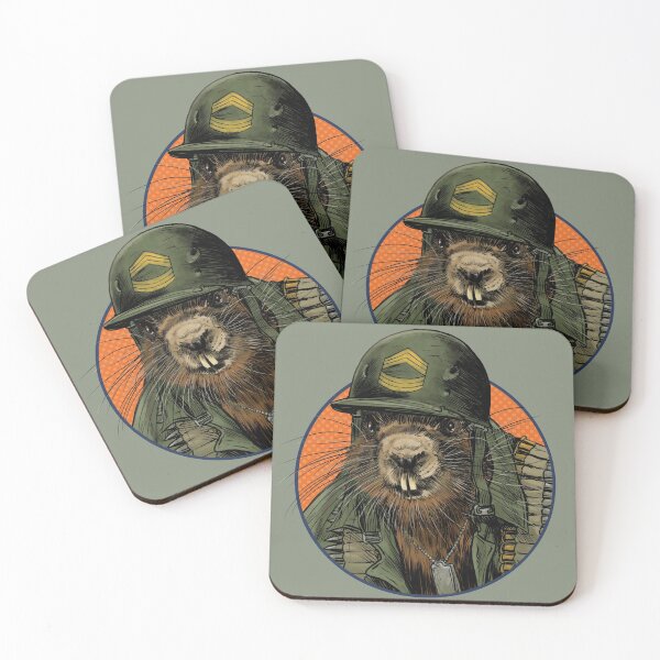 Item preview, Sgt. Rockchuck designed and sold by 13thFloorDesign.