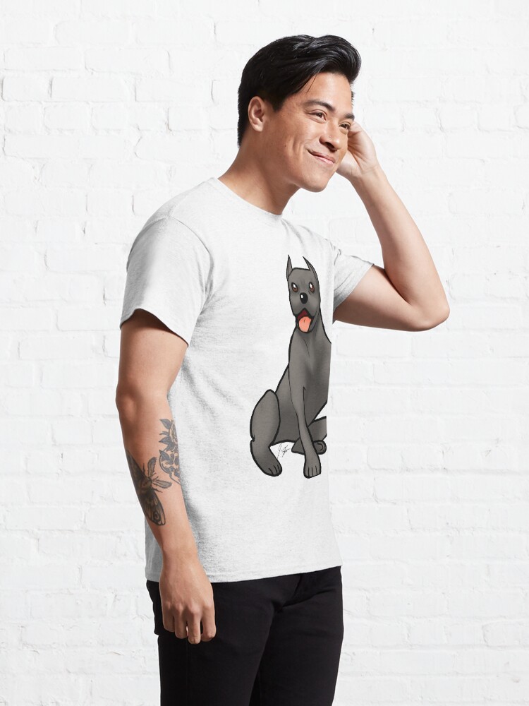 Alternate view of American Staffordshire Terrier - Black Classic T-Shirt