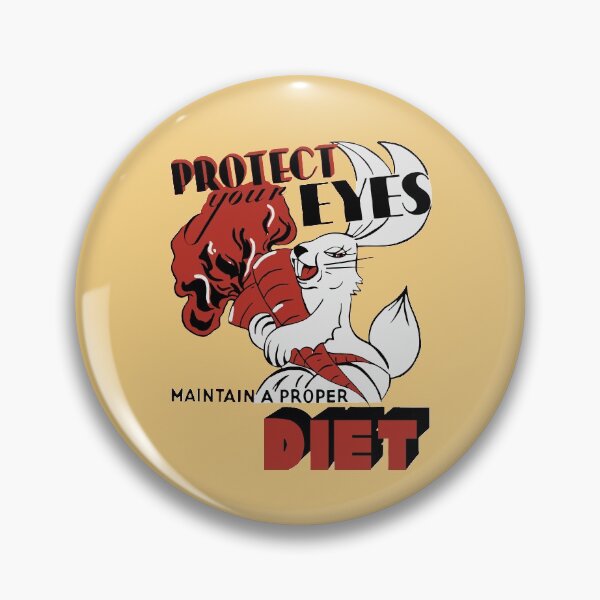 Item preview, Protect Your Eyes Maintain A Proper Diet -- WPA designed and sold by warishellstore.