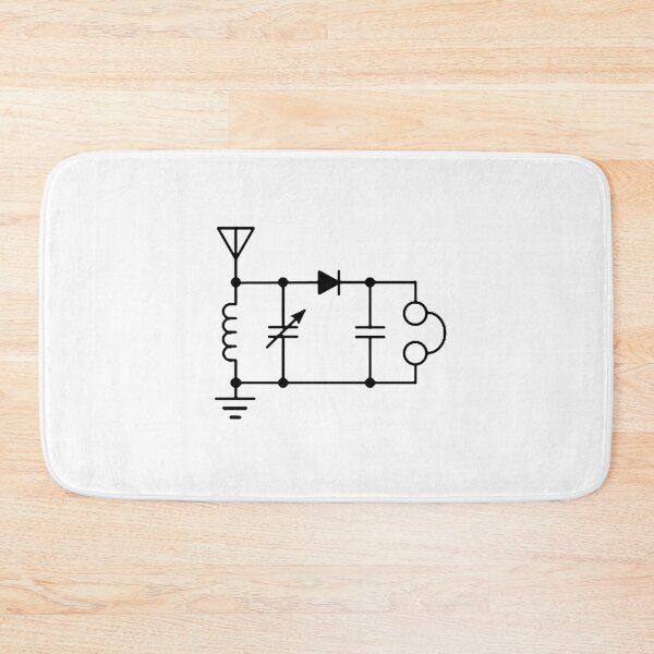 Item preview, Radio ham 'crystal radio circuit'. designed and sold by timothybeighton.