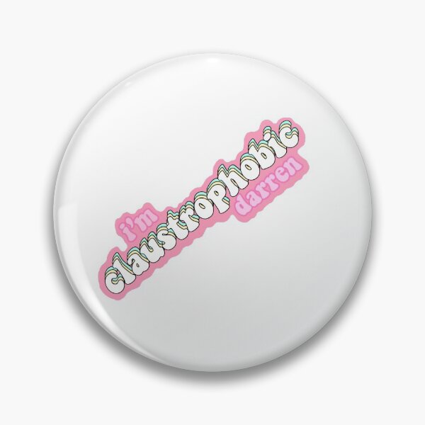 Artikelvorschau, Ich bin Claustrophobic Darren Sticker entworfen und verkauft von emmabarclay.
