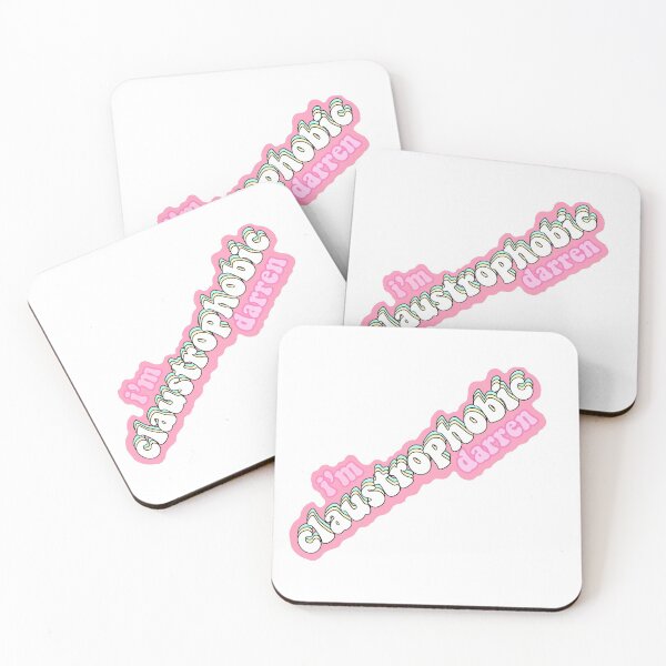 Item preview, I'm Claustrophobic Darren Sticker  designed and sold by emmabarclay.