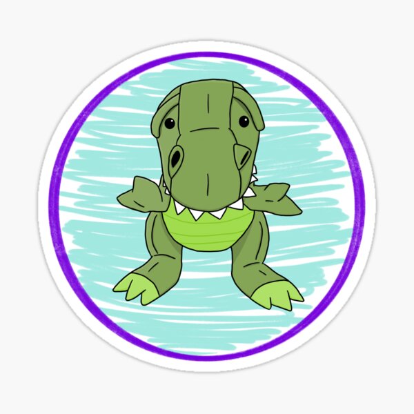 Cute T-Rex (No Text) Sticker