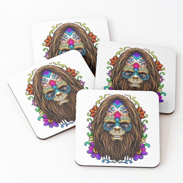 Item preview, Big Foot Day Of The Dead designed and sold by Sbgarror.