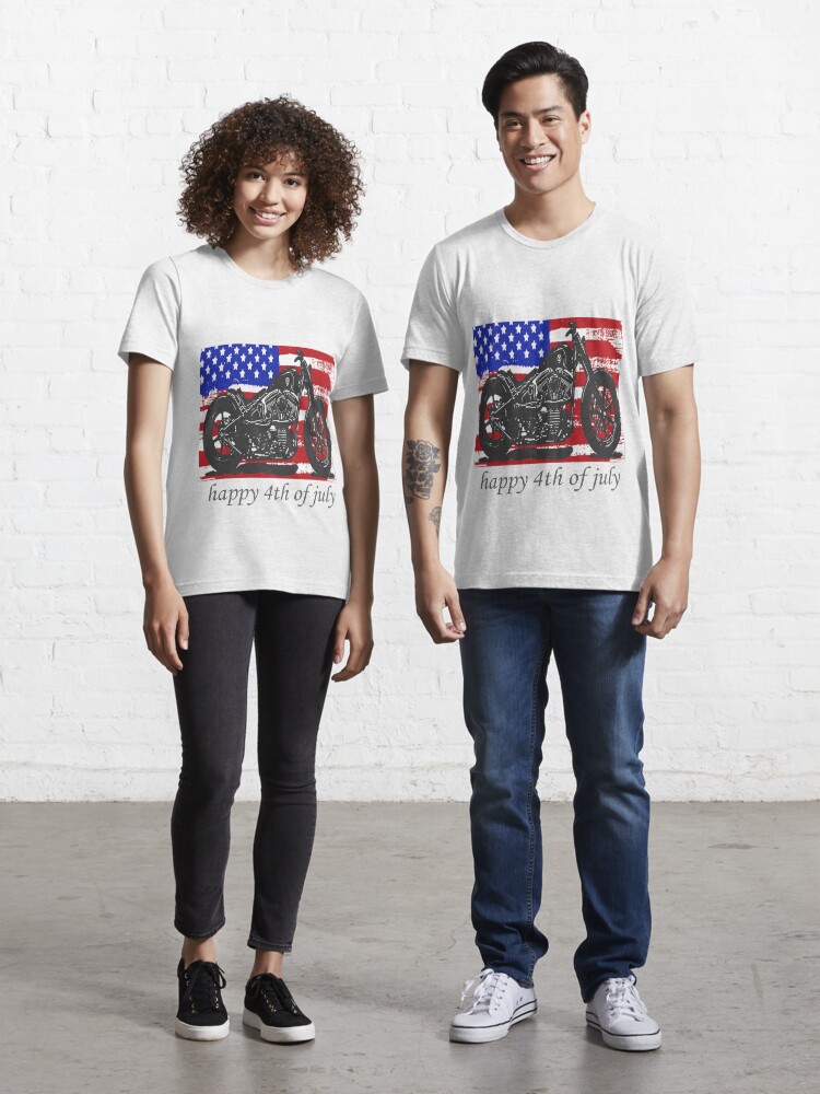 Motorcycle American Flag Patriotic Vintage July 4th Shirt Motorcycle American Flag Patriotic Vintage July 4th Shirt
