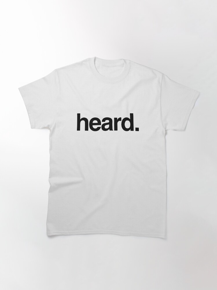 Thumbnail 3 of 7, Classic T-Shirt, Heard. Line Cook Design designed and sold by HalpinDesign.